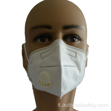 Maschera per il viso monouso KN95 in tessuto non tessuto a 4 strati